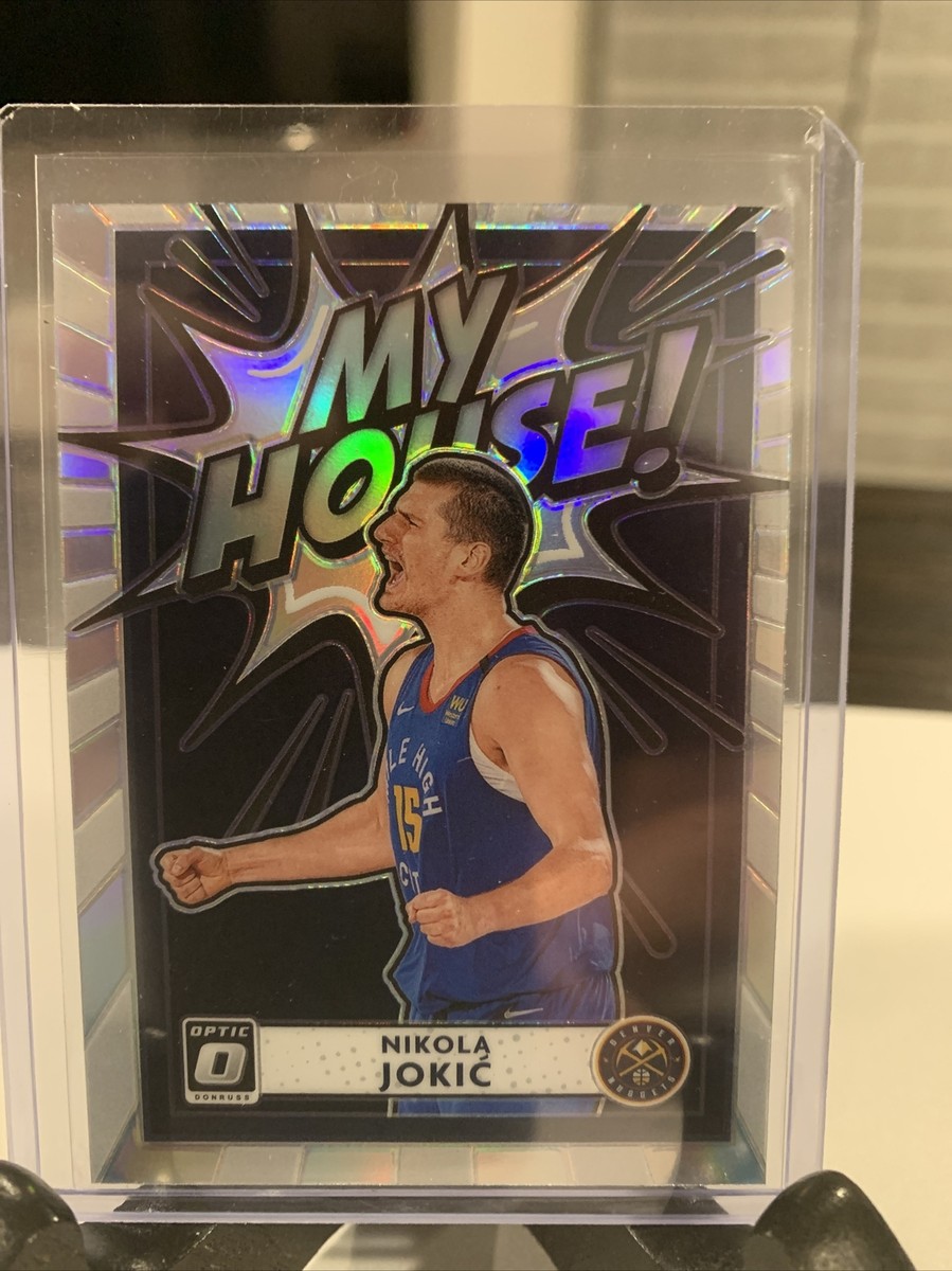 Nikola Jokic 2020-21 Panini Donruss Optic My House #9 SILVER HOLO