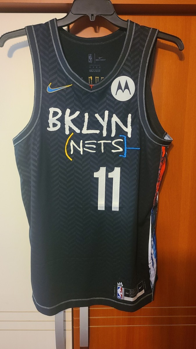 Kyrie Irving 2020-21 Brooklyn Nets Authentic Jersey Jean-Michel