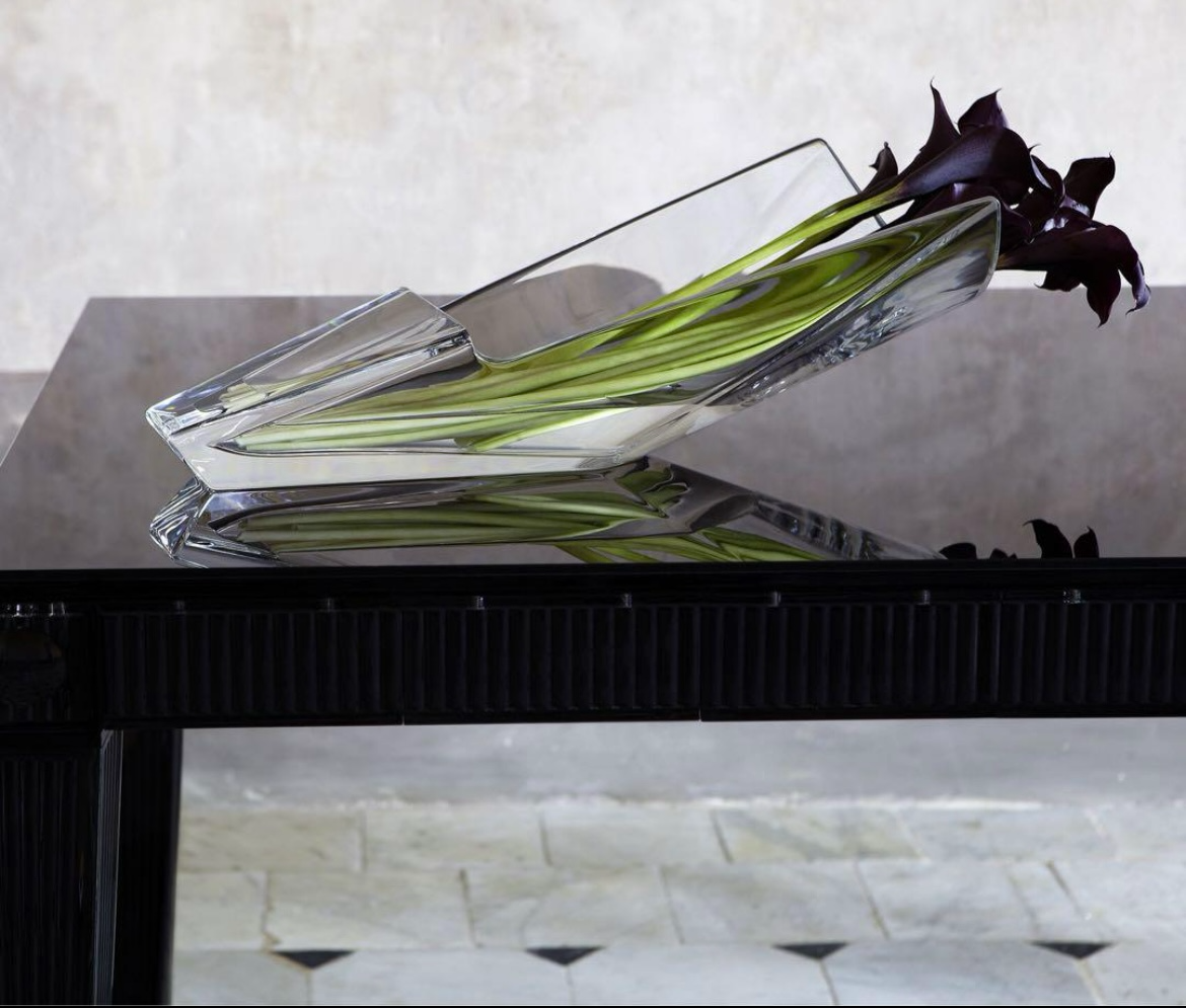 Baccarat Diva Flower Vase 17in. With Box Crystal | eBay