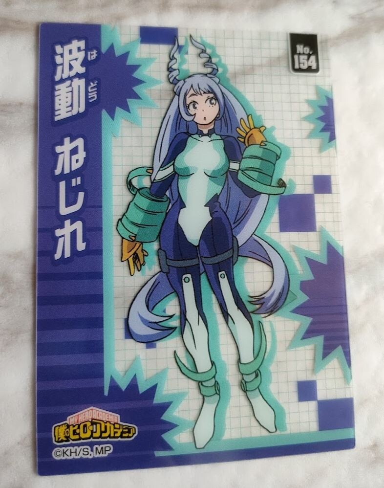 Nejire Hado No.154 My Hero Academia Card Japanese With tracking