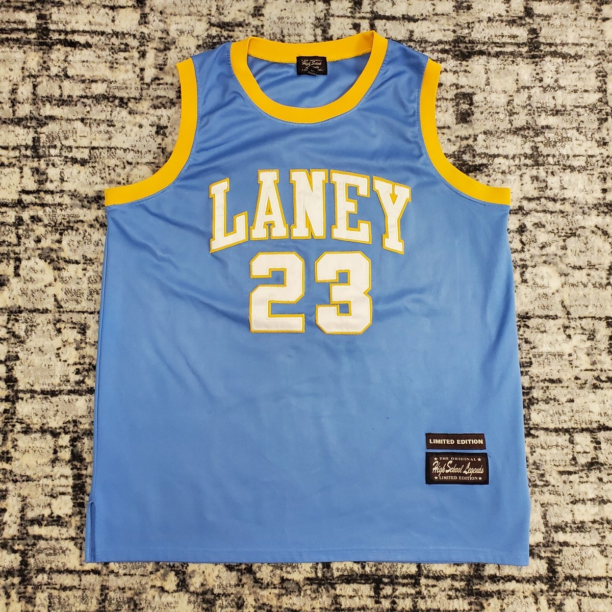 Vtg Michael Jordan Basketball Jersey Laney High School Legends