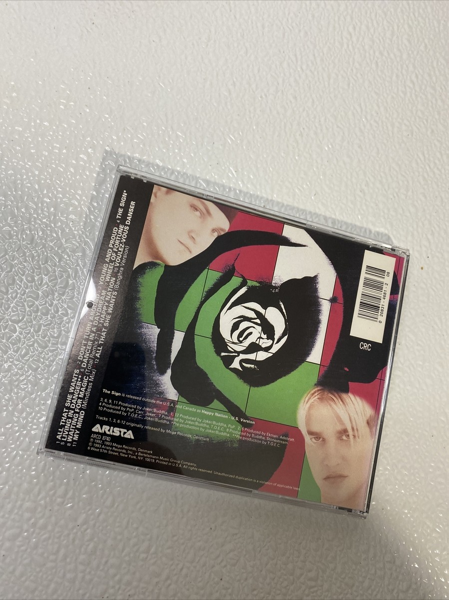 Ace of Base The Sign CD All That She Wants 1993 78221874021| eBay