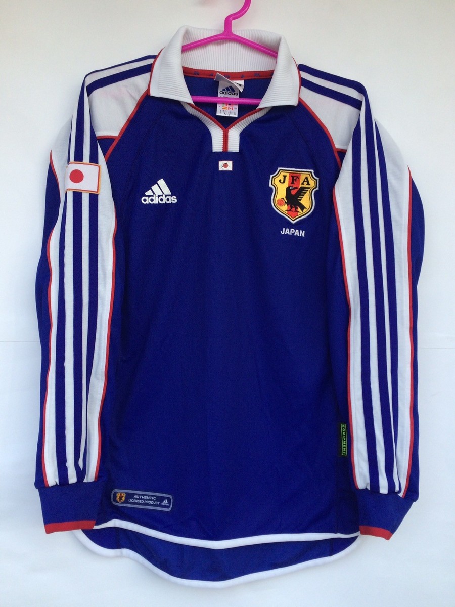 JAPAN 2001 RARE ADIDAS HOME AUTHENTIC PLAYER ISSUE FOOTBALL SOCCER