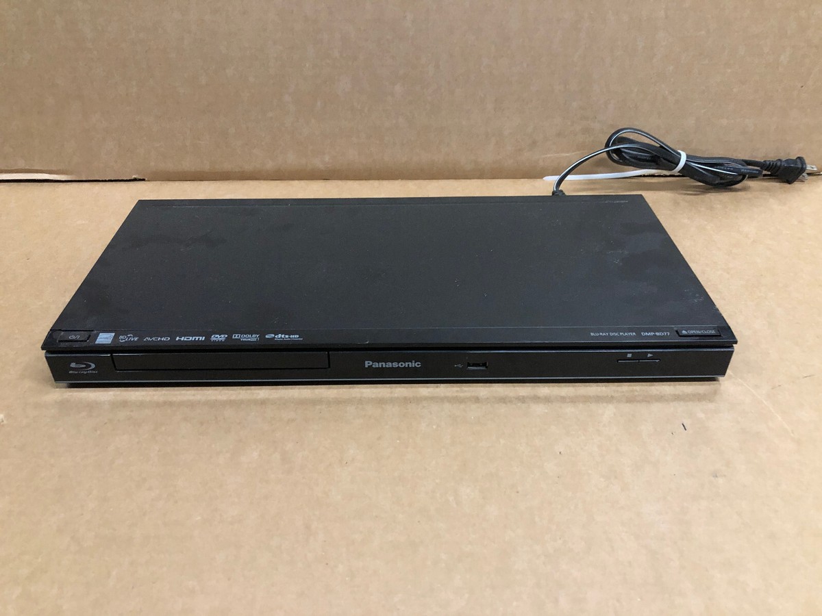 Panasonic DMP-BD77 Blu-Ray Player 885170067394| eBay