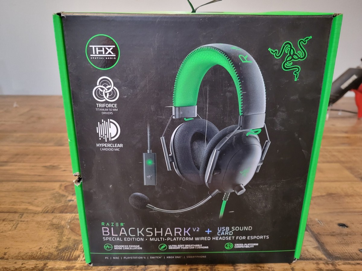 Razer BlackShark v2 Special Edition Wired Gaming Headset w/ THX | eBay