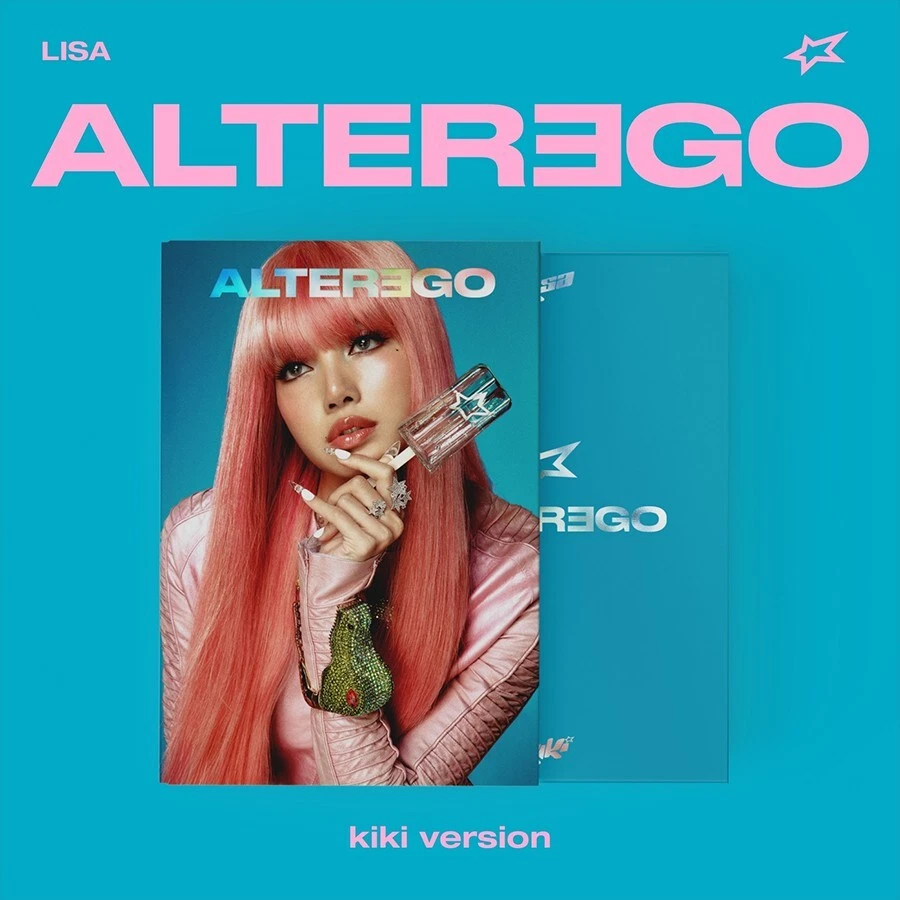 LISA [ALTER EGO] Album PHOTO BOOK 5 Ver SET /5 CD+5 Book+15