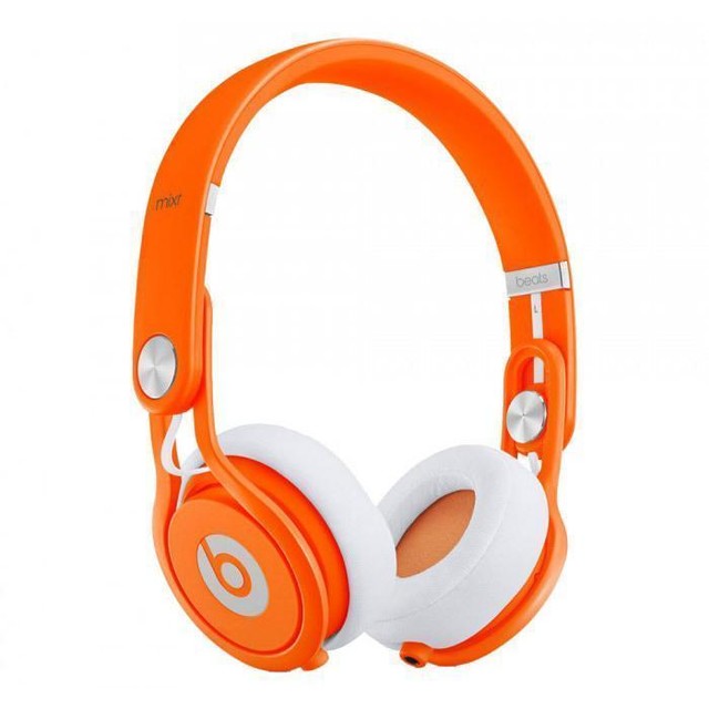 Beats by Dr. Dre Mixr Headband Headphones - Neon Orange for sale