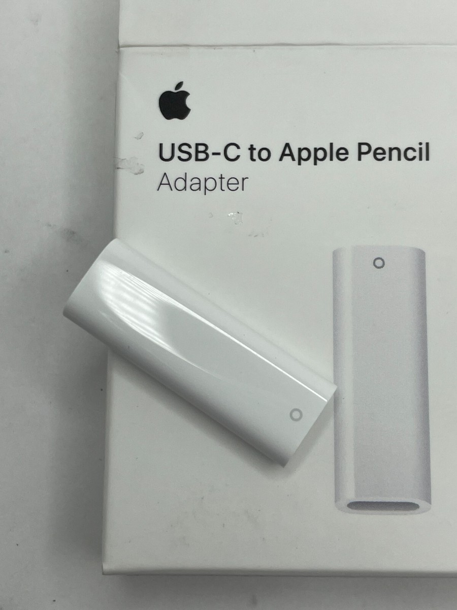 Genuine Apple Pencil Adaptor Lightning to USB-C A2869 MQLU3AM/M