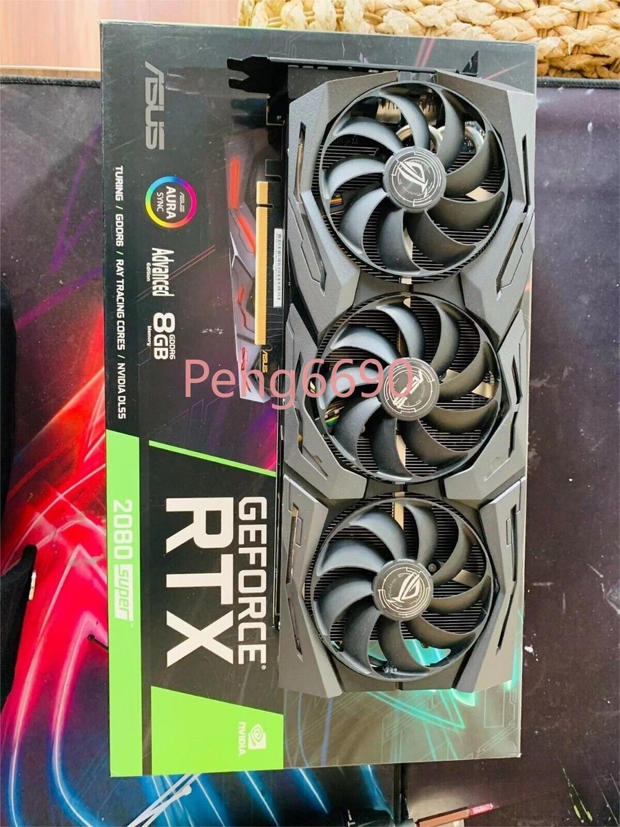 ASUS ROG-STRIX-RTX2080S-A8G-GAMING RTX 2080 SUPER 8GB Graphics