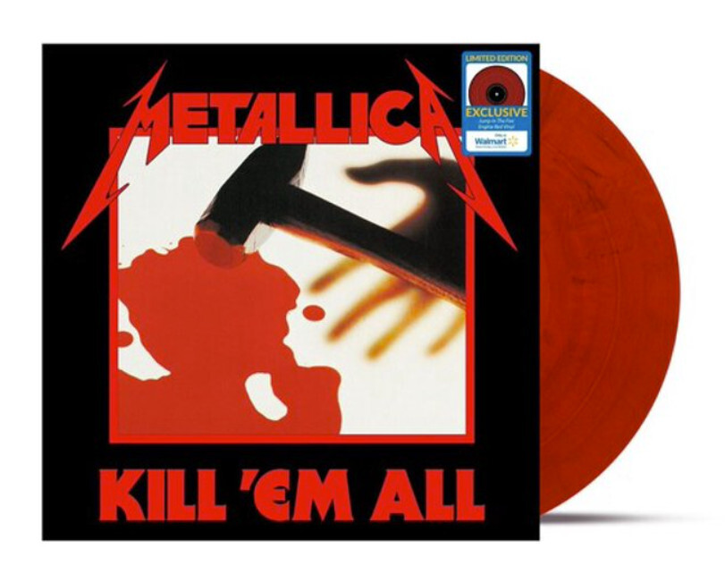 METALLICA - KILL 'EM ALL - BLOOD RED COLOURED 12