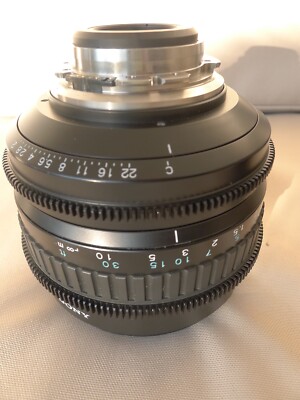 Sony CINE ALTA 50 mm PRIME Lens ARRI PL Mount S35 SCL-P50T20 | eBay
