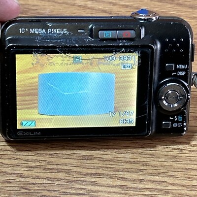 Casio Exilim EX-Z1050 10.1MP Digital Camera - Black *TESTED | eBay