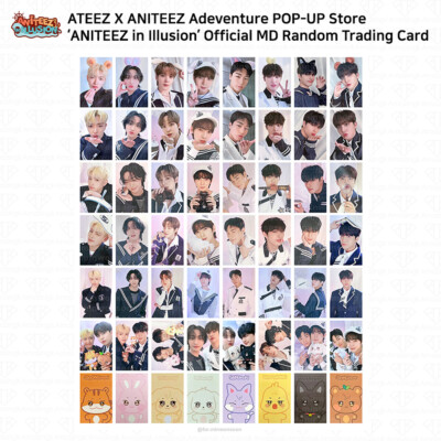 ATEEZ x ANITEEZ POP UP Store 'Aniteez in Illusion' Official MD