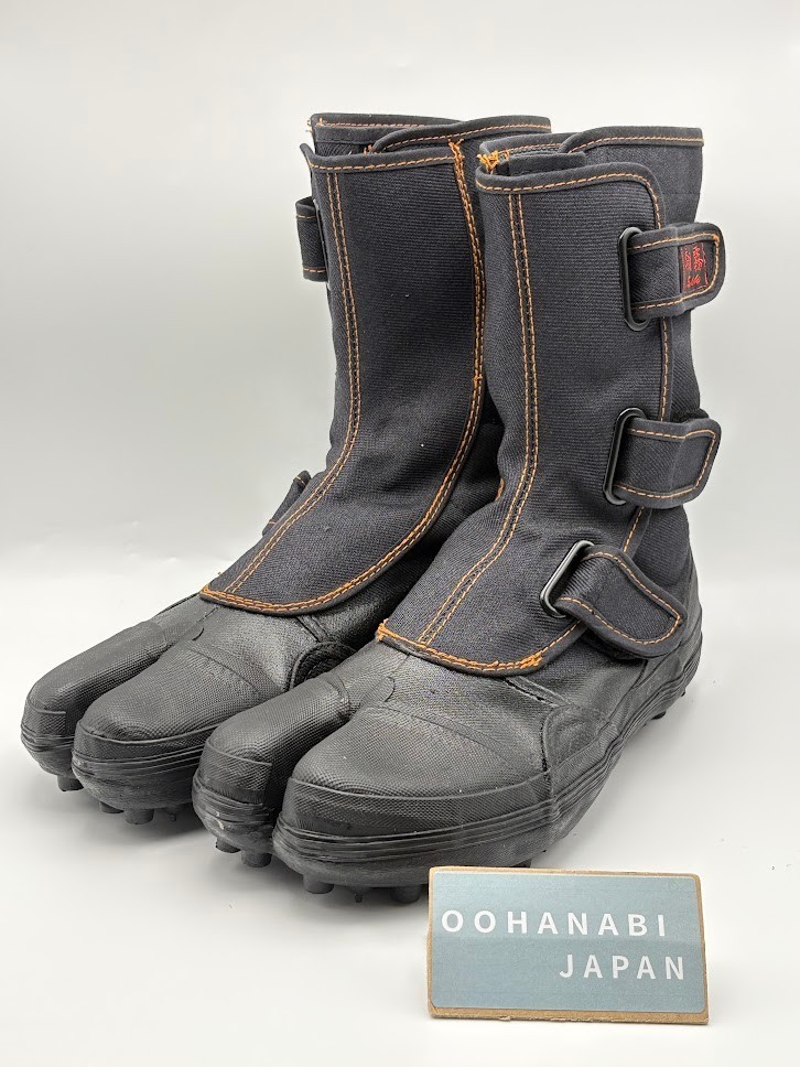 SOKAIDO ASAGIRI I-88 NINJA Tabi Shoes Spike Rubber Boots Size US6