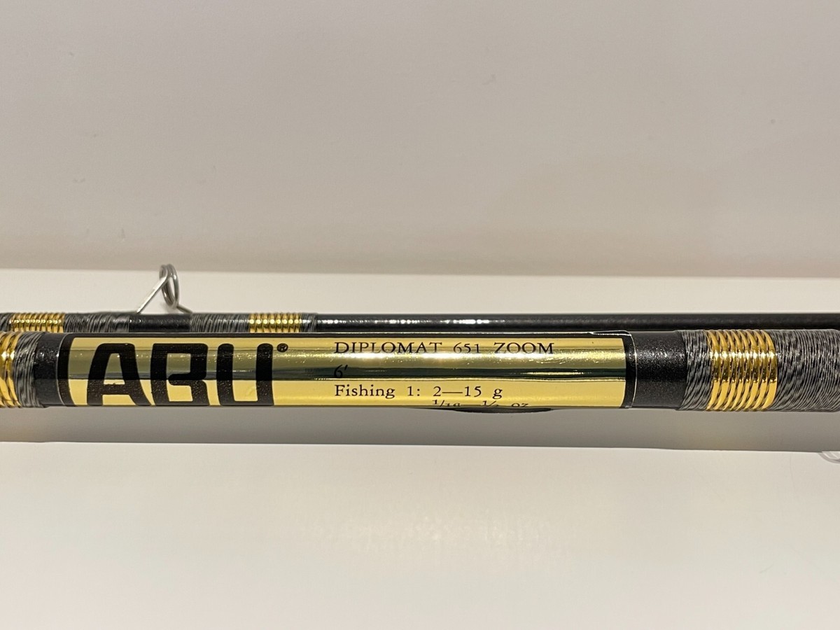 VINTAGE LESS USED SWEDEN TWO PIECES FISHING ROD 