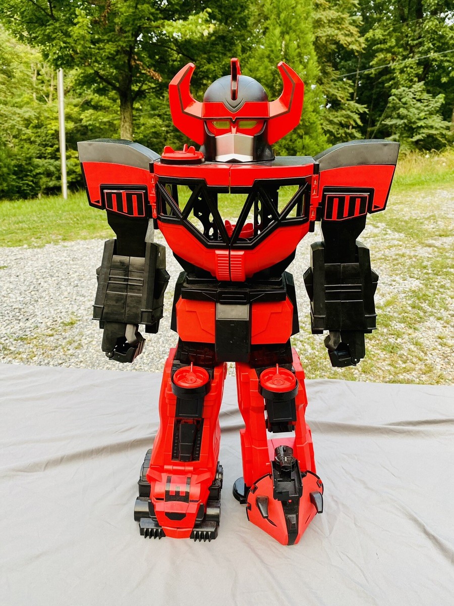 SUPERB MASSIVE RARE 28” 2015 Imaginext Power Rangers Megazord