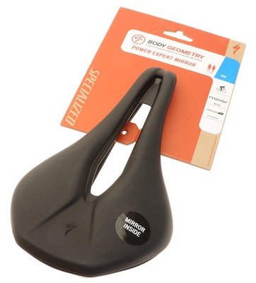 Specialized Power Expert w/ Mirror 143mm Saddle Black Hollow Ti