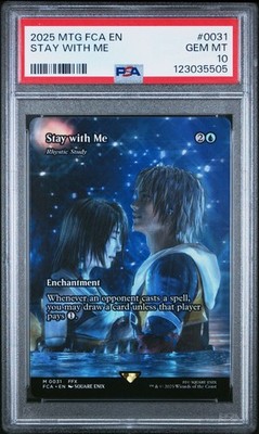 Magic MTG Stay With Me Rhystic Study #0031 *GEM MINT PSA 10* Final