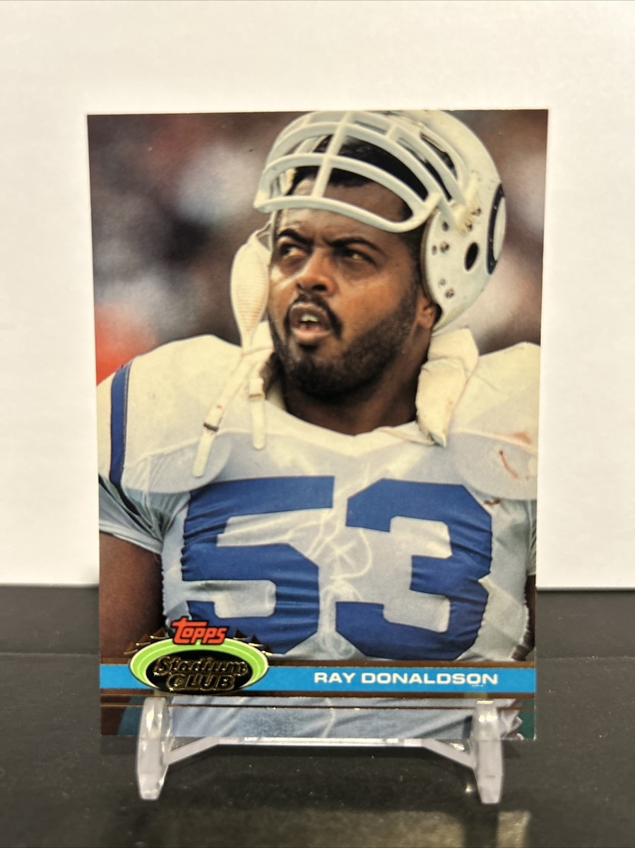 1991 Stadium Club Football Ray Donaldson Indianapolis Colts #336