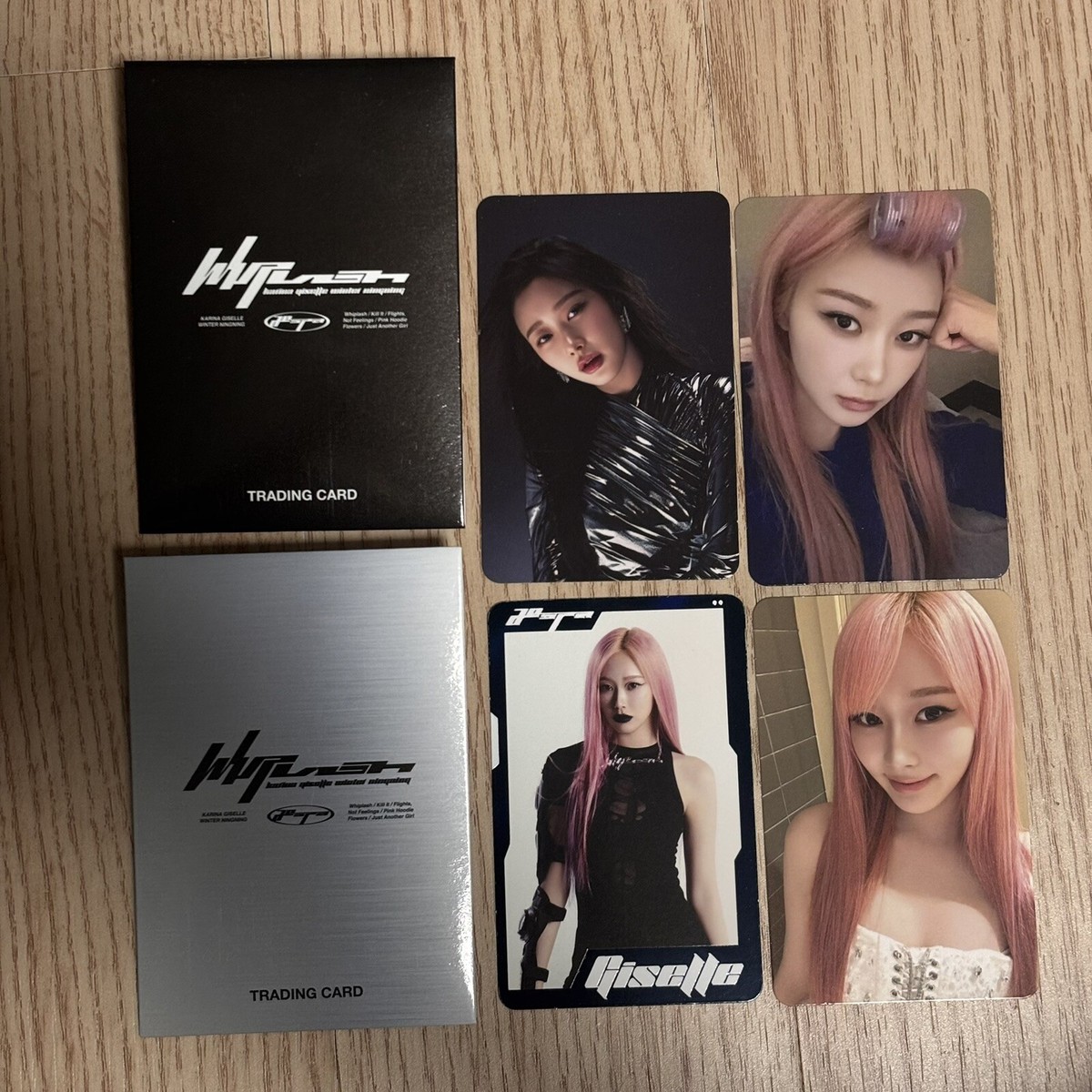 Full Complete Set] aespa Giselle Whiplash Random Trading Card Ver