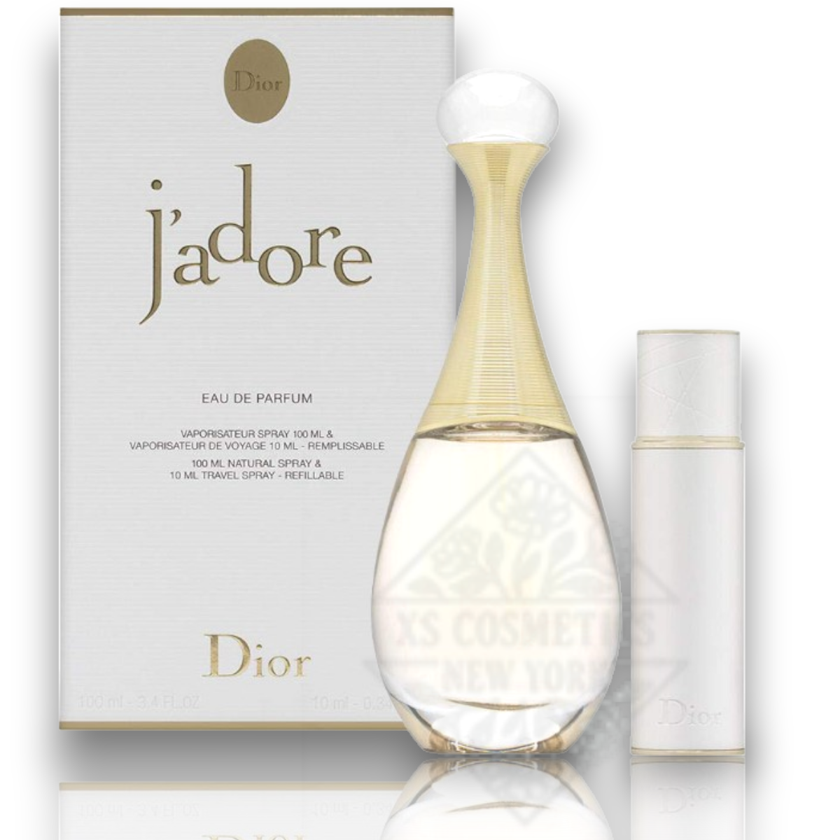 J'ADORE by DIOR SET 2 pc's👑3.4 OZ & 0.34 OZ EAU DE PARFUM