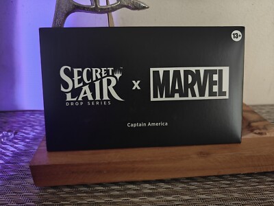 MTG Marvel Secret Lair Captain America NON-Foil Sealed READY TO