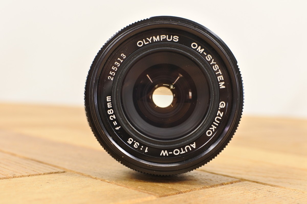 Olympus OM-2 Film Camera + G Zuiko AUTO-W 28mm F3.5 Lens from