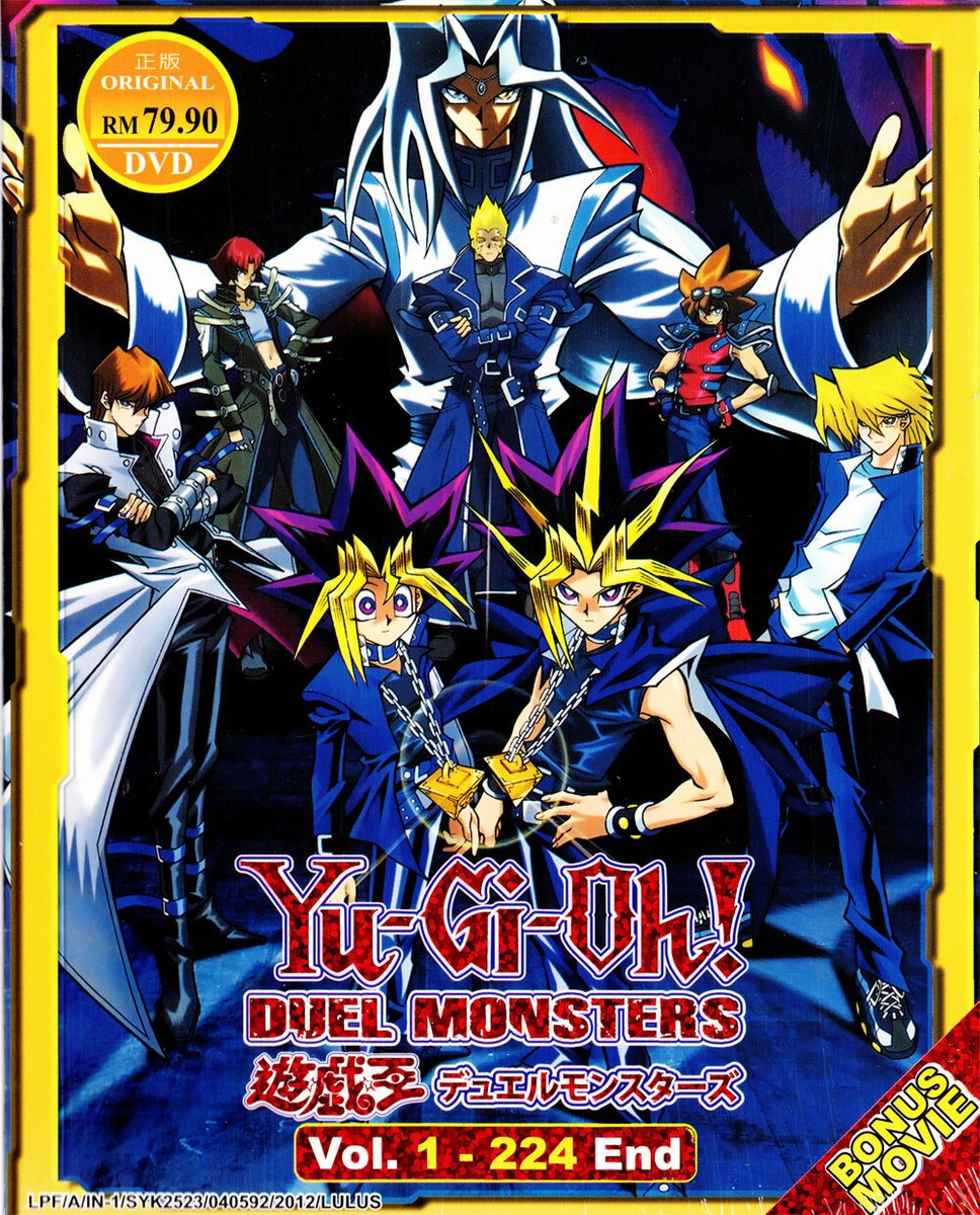 ANIME DVD YU GI OH ! DUEL MONSTERS VOL.1-224 END + MOVIE ~ENGLISH