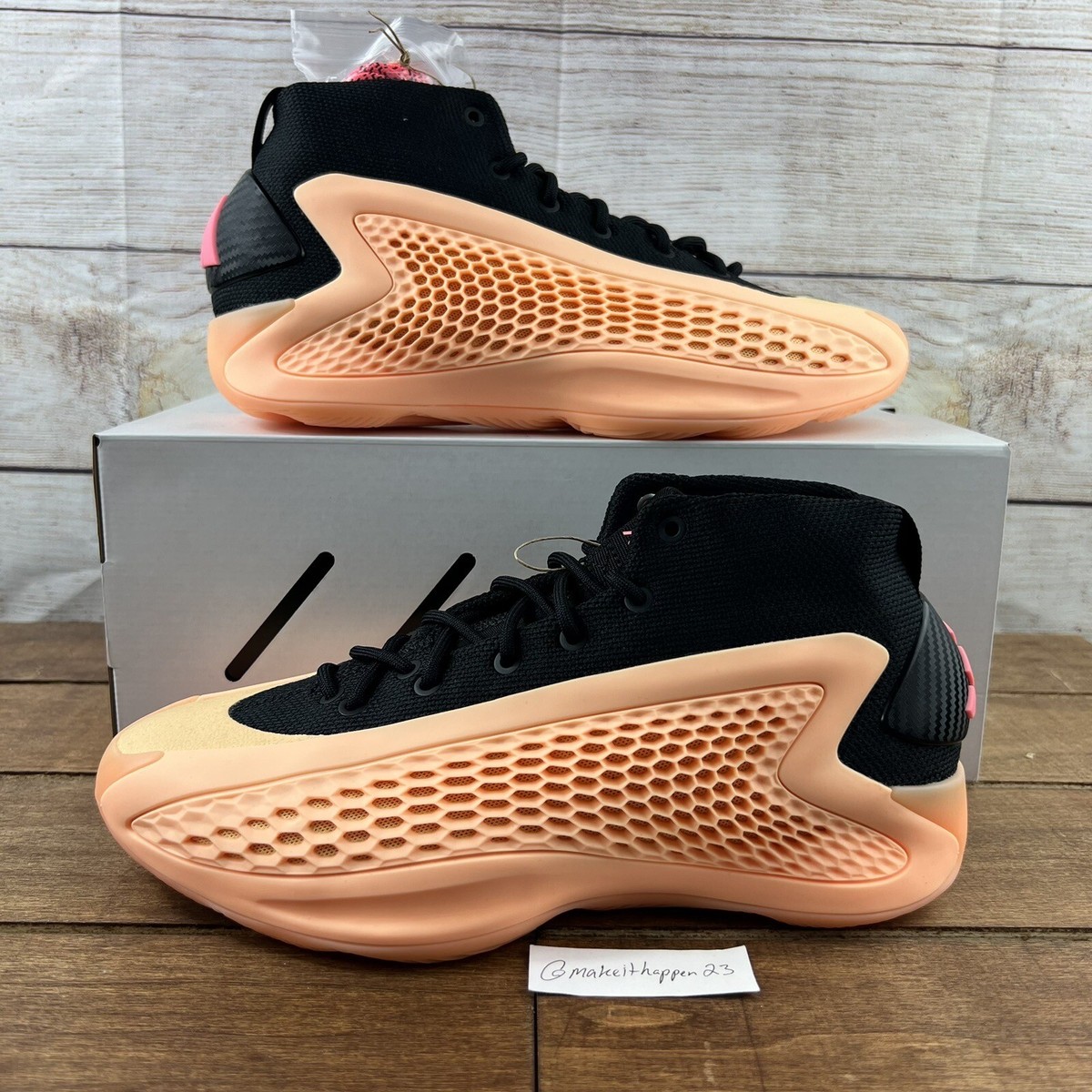 Adidas AE 1 'With Love' Peach Black Anthony Edwards IF1859 Men