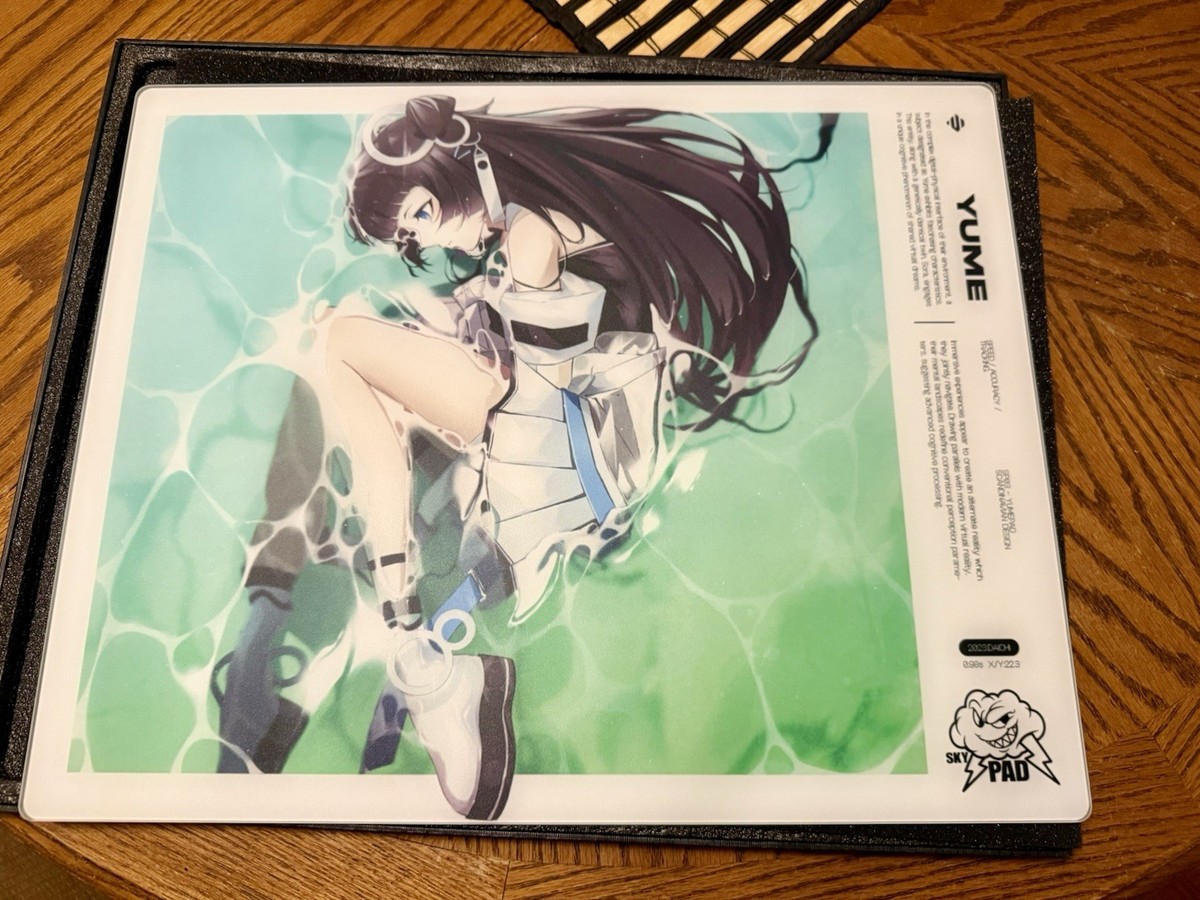 SkyPAD 3.0 XL Water Yume Glass Mousepad Limited Edition WALLHACK