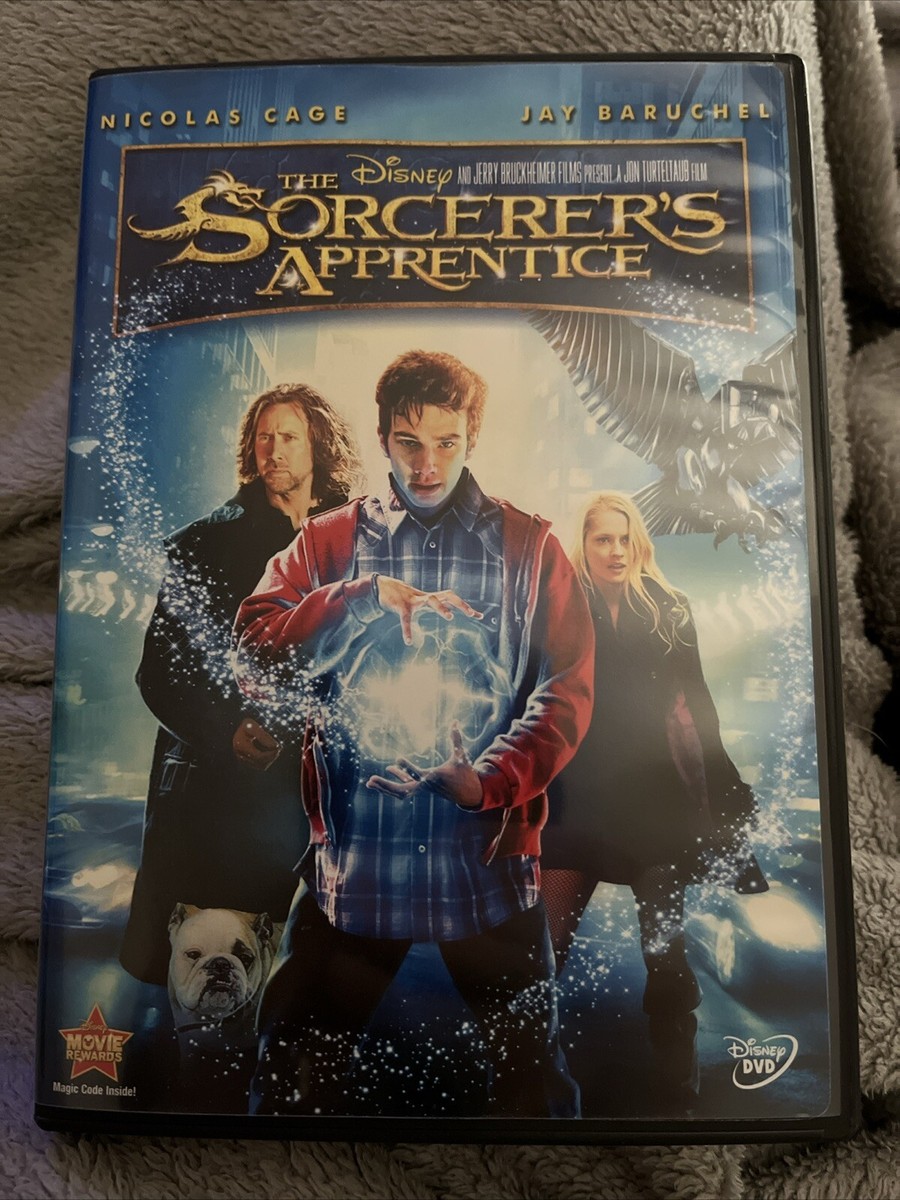 Disney's The Sorcerer's Apprentice DVD. LIKE NEW! Nicolas Cage