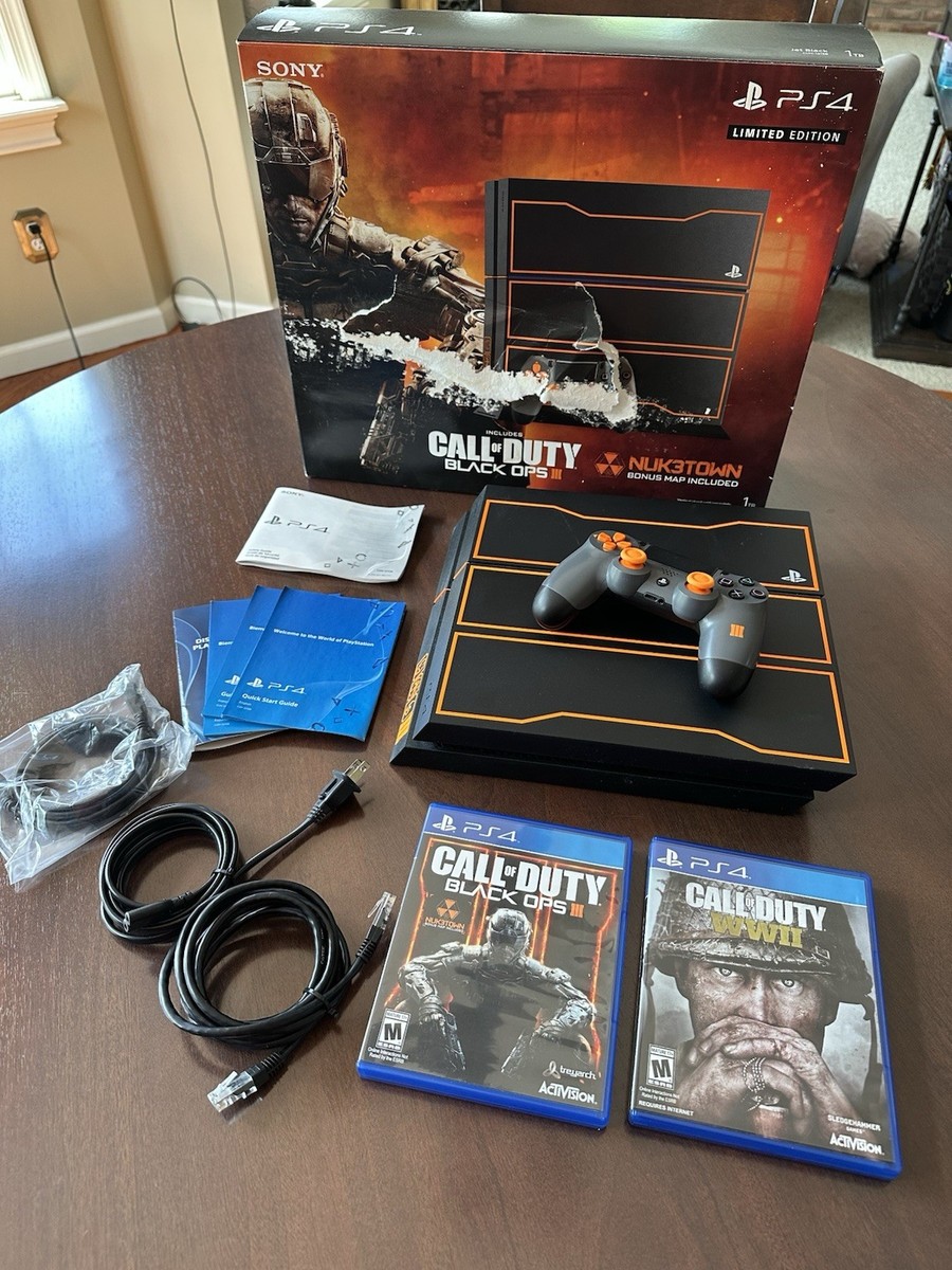 Call of Duty Black Ops 3 Limited Edition 1TB PS4 Console In Box W