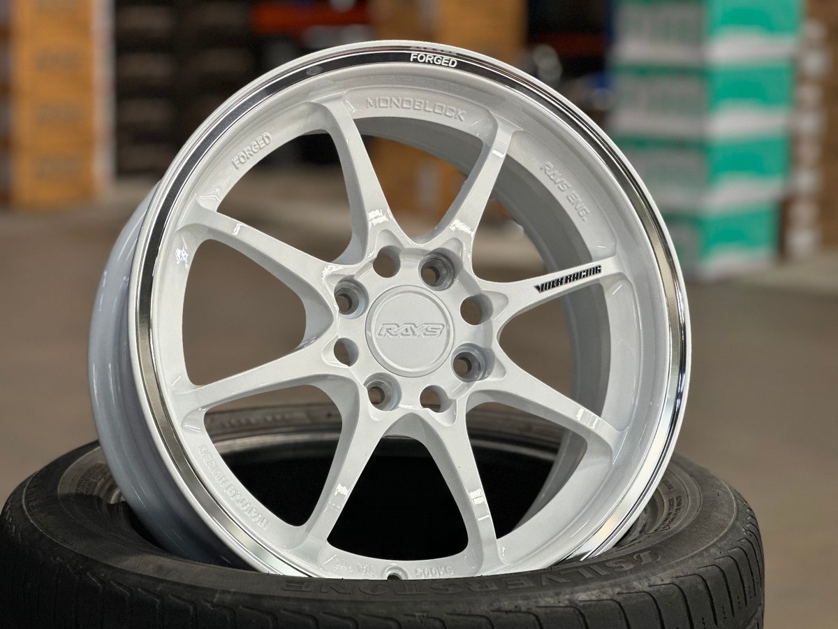 New 15x6.5 ET40 AOW CE28 Club Racer WHITE (4 Wheel) 4x100 HONDA