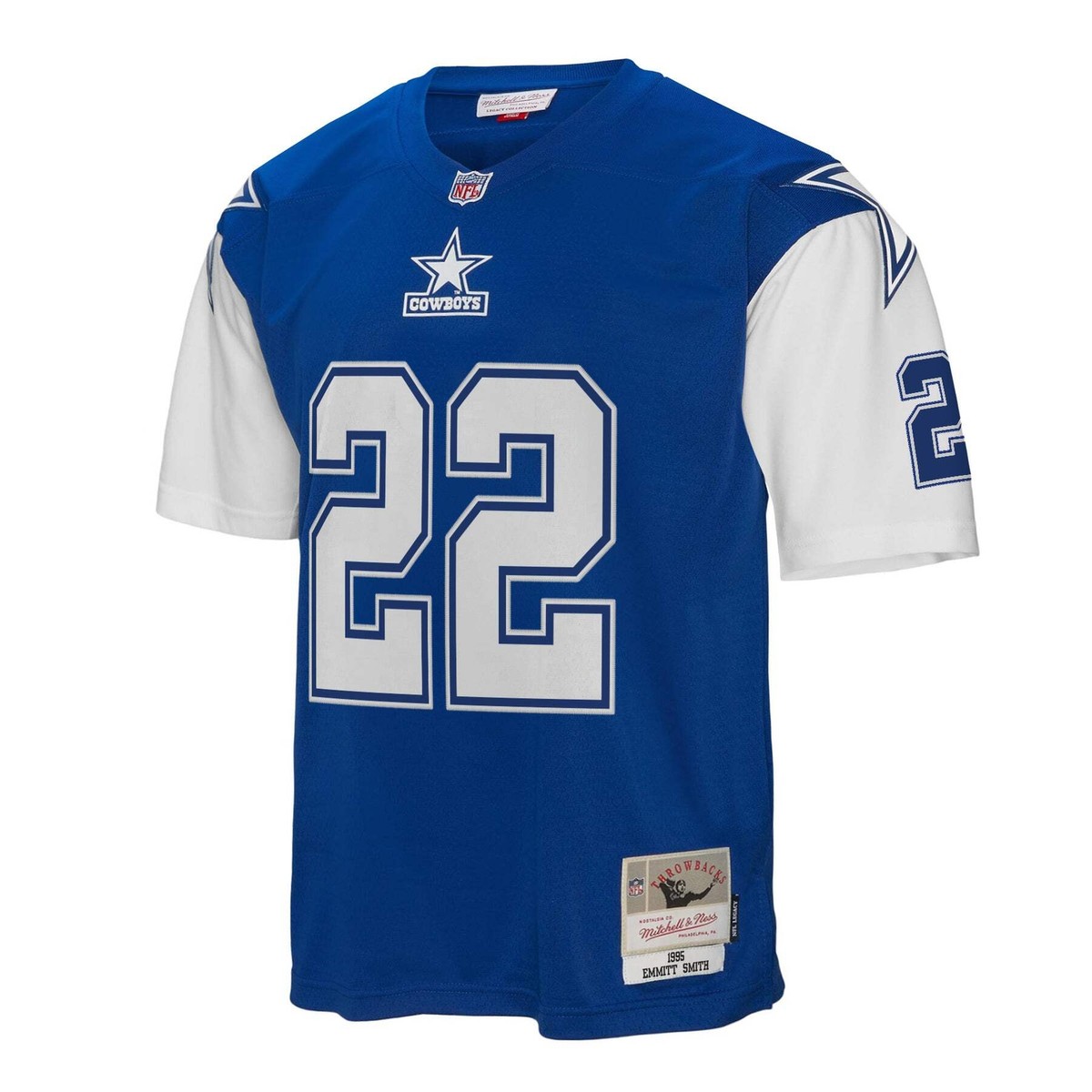 Dallas Cowboys #22 Emmitt Smith Mitchell & Ness Legacy Mens Jersey