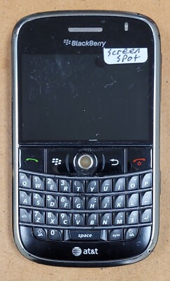 BlackBerry Bold 9000 - Black and Silver ( AT&T ) Rare Smartphone