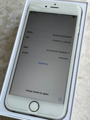Apple iPhone 5 - 16 GB - White & Silver (Unlocked) for sale online