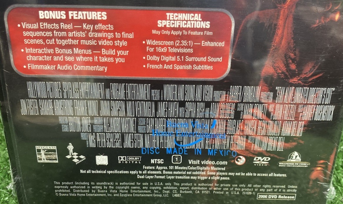 Stay Alive (DVD, 2006) for sale online | eBay