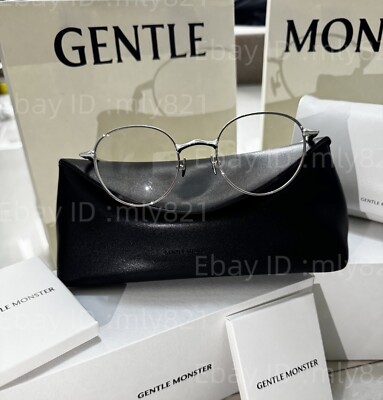 GentleMonster Sunglasses BOLD - EP 02 Silver Frame Clear Lenses | eBay