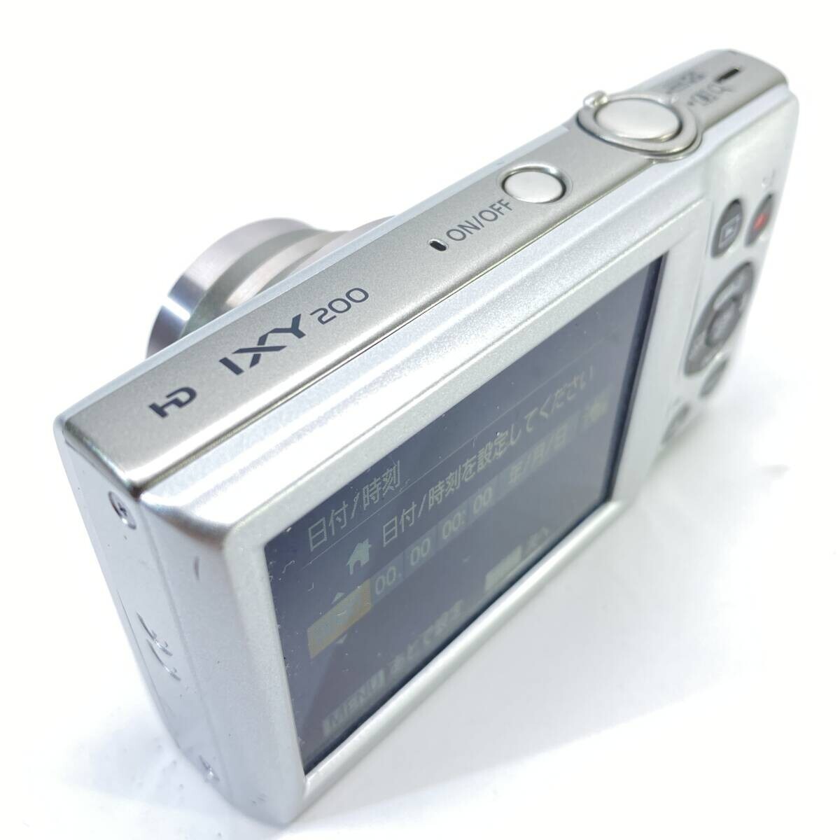 Canon PowerShot IXY 200 Ixy200 Digital Camera Silver with Battery