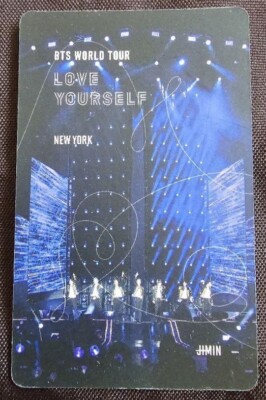 BTS JIMIN Love Yourself World Tour NEW YORK Blu-ray Official Photo