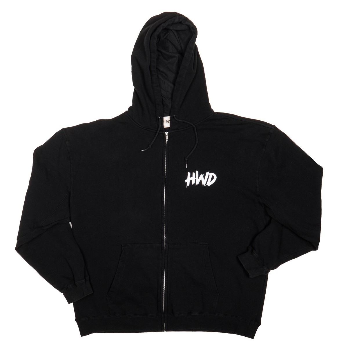 HWD Halfway Dead Graphic Full Zip Hoodie Men's Size 2XL Sweatshirt