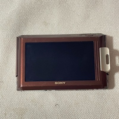 Sony Cybershot DSC-T77 10.1MP Brown Digital Camera 4x Zoom English
