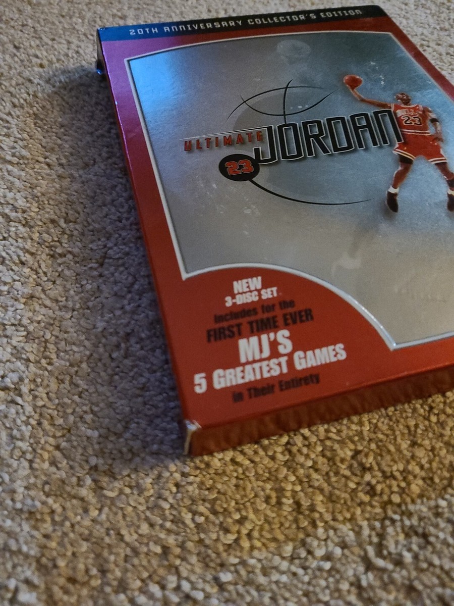 NBA Ultimate Jordan: 20th Anniversary Collectors Edition (DVD, 3