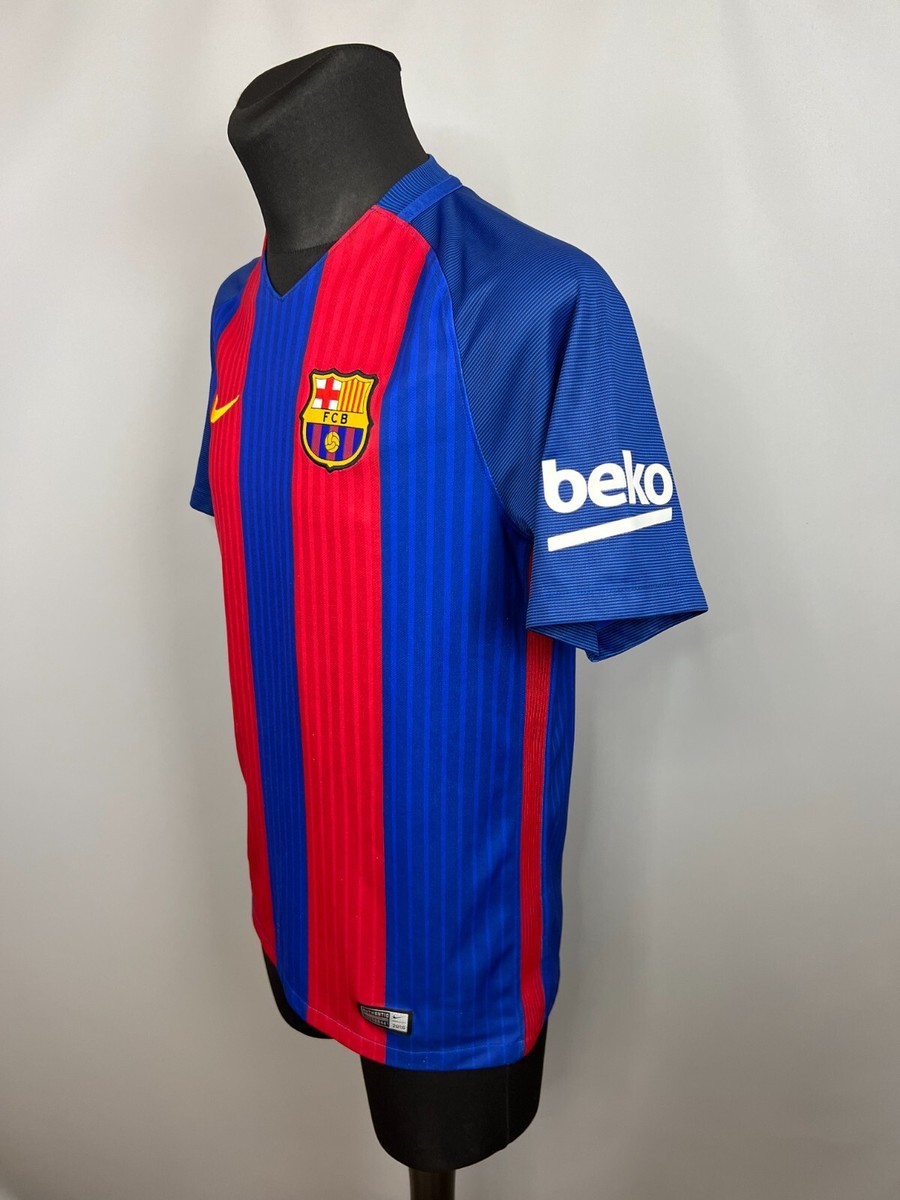 BARCELONA 2016 2017 HOME SHIRT FOOTBALL SOCCER JERSEY NIKE 776850
