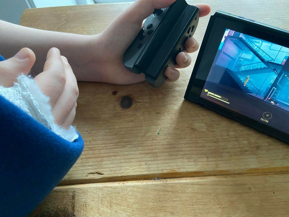 Nintendo Switch Disability Single one Hand Handed Joy-Con Adapter