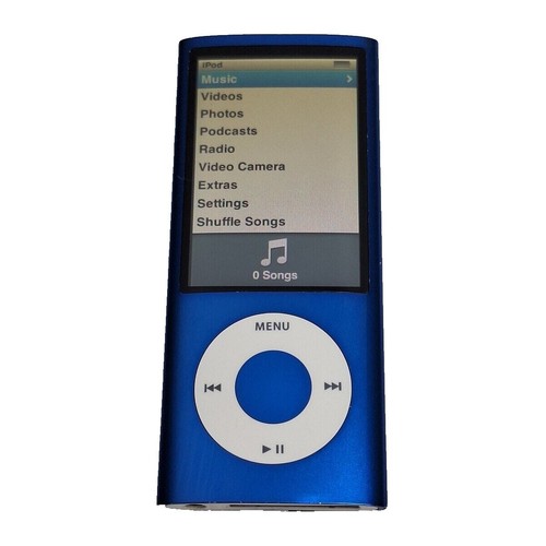 Apple iPod Nano 6th Generation 8GB Silver MC525LL/A AAC WAV MP3