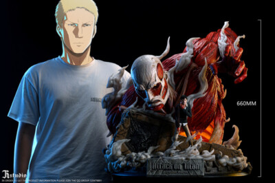JR Studio Attack on Titan Colossal Titan & Bertholdt Hoover