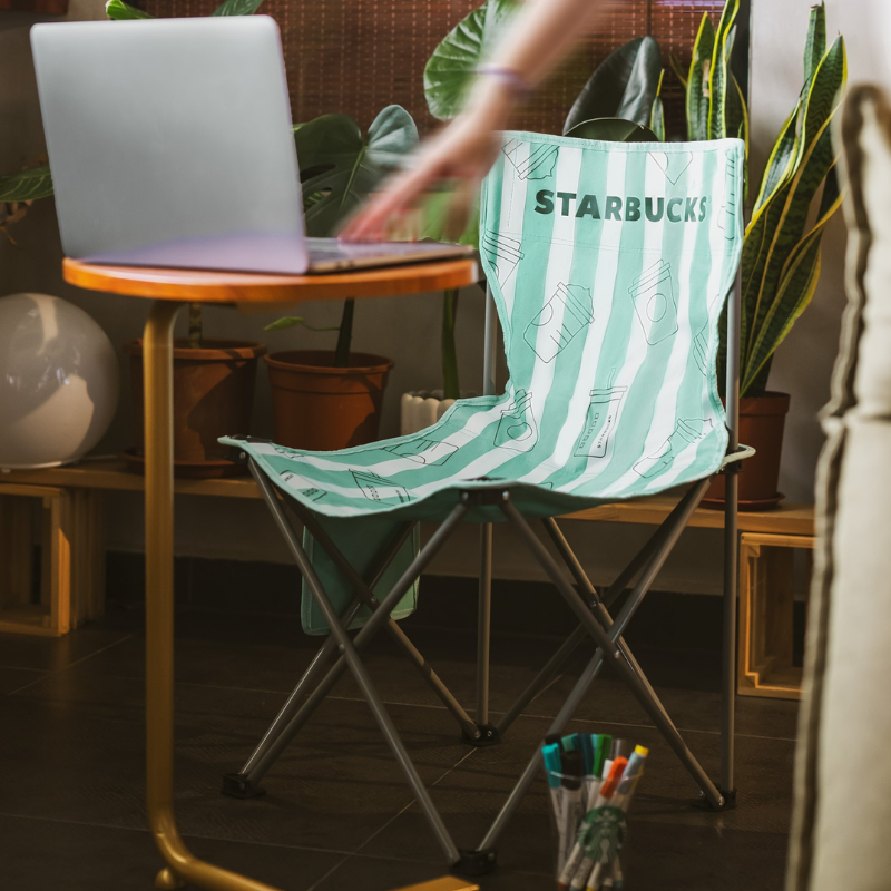Starbucks Singapore Exclusive Camping Summer Foldable Chair