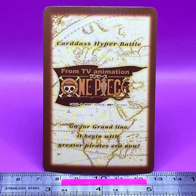 Crocodile S132 Holo One Piece Carddass Hyper Battle 2001 BANDAI
