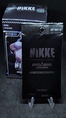 Nikke Nivel Arena Booster Box Korean Ver Factory Sealed Promo BT01